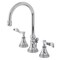 Kingston Brass KS2981CFL Century Widespread Bathroom Faucet W/ Brass Pop-Up, Chrome KS2981CFL - alternate 1